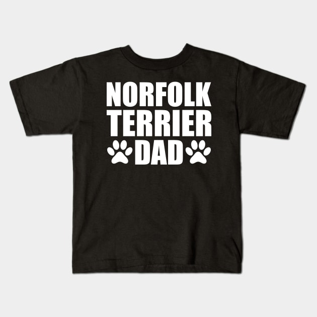 Norfolk Terrier Dog - Norfolk Terrier Dog Lover Kids T-Shirt by KC Happy Shop